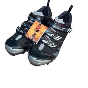 Specialized Mens Body Geometry Adjustable Straps Cycling Shoes Black Size 41 NWT